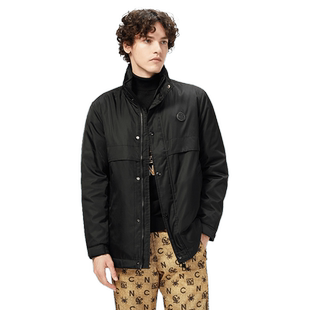 CNC男装奥莱90鸭绒中长款连帽羽绒服秋冬新品轻奢羽绒服男冬季