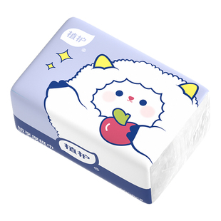 植护抽纸巾家用实惠装整箱批面巾纸餐巾纸婴儿擦手卫生纸宿舍厕纸