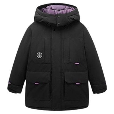 【御寒系列】MINIPEACE太平鸟童装男童羽绒服工装中长款保暖耐脏