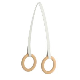 Boori儿童攀爬架用摇床布艺吊床秋千吊篮进口实木吊环游戏架配件