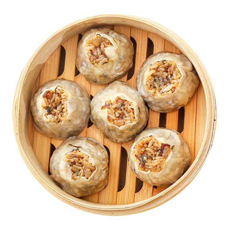 火宫殿双油烧麦半成品早餐广式早茶点心梅菜扣肉烧卖方便点心2斤