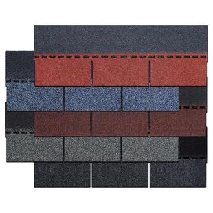 单层沥青瓦片屋顶防水隔热德高瓦阳光房轻钢别墅木屋油毡瓦片屋面