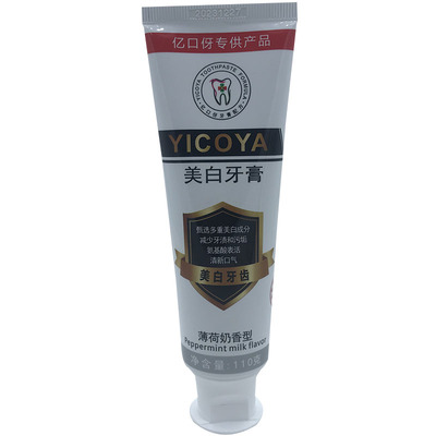 清新口气去烟渍110g牙膏