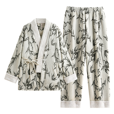 【商场同款】悦内女士法兰绒睡衣