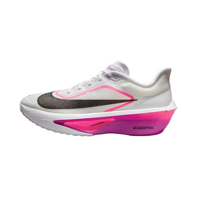 耐克/Nike Zoom Fly 6 Vivid 白黑粉低帮女款跑步鞋 FN8455-101