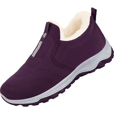 老北京棉鞋女加绒加厚休闲防寒