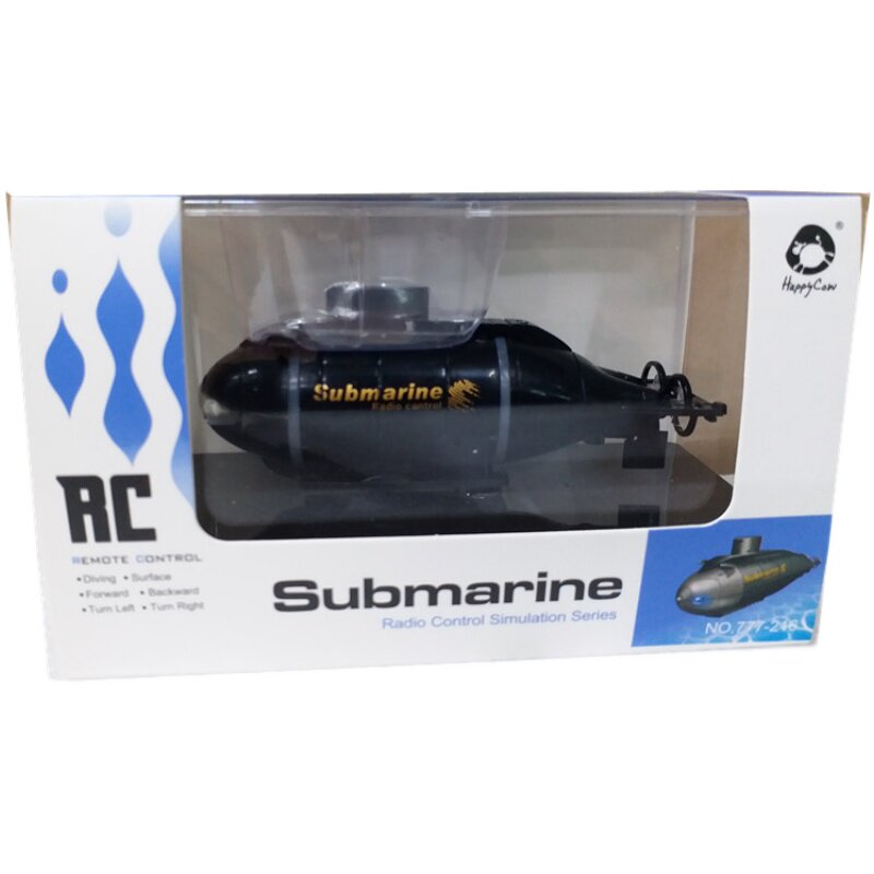 迷你六通道无线遥控充电核潜艇