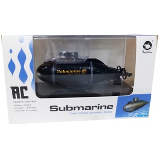 遥控迷你六通潜水艇电动无线摇控核潜艇模型戏水儿童夏天玩具小船