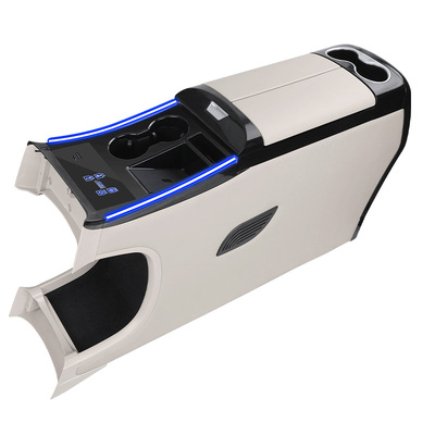 适用GL8扶手箱带冰箱升级改装