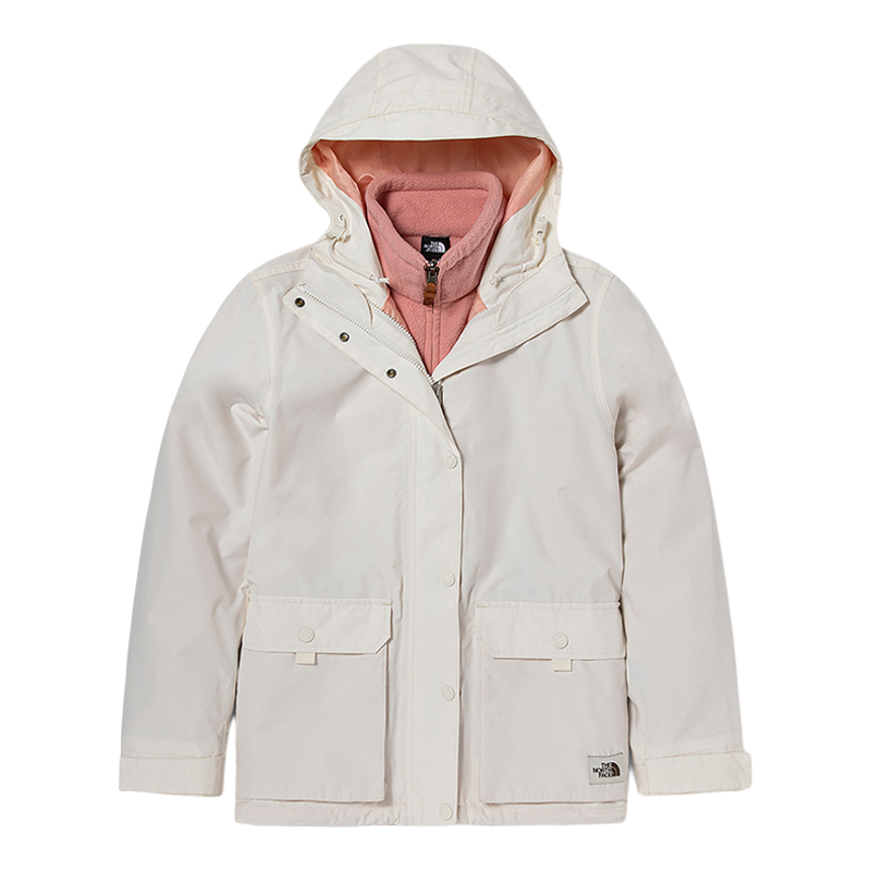 TheNorthFace/北面女21秋冬户外抓绒内胆三合一冲锋衣 5AYJ|5AZW