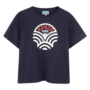 【2025春夏新品】KENZO KIDS童装儿童休闲印花短袖T恤K61149
