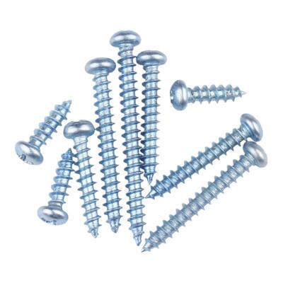 【全网热销】蓝锌加硬十字圆头钉