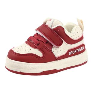 宝宝鞋子男宝冬鞋婴儿软底学步鞋女童加绒棉鞋小童运动鞋儿童板鞋