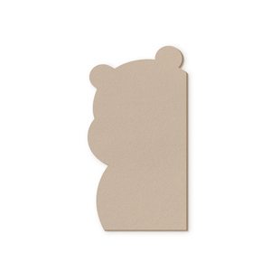 小熊羊毛毡墙贴照片墙背景板毛毡板软木板展示墙装饰创意荣誉墙墙面作品DIY毛粘板高级感拍立得毛毡版相片墙