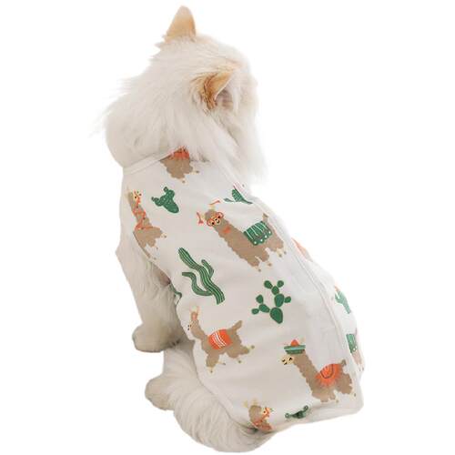 猫咪绝育服手术衣服猫猫断奶服防舔公猫术后服宠物纯棉绝育服母猫