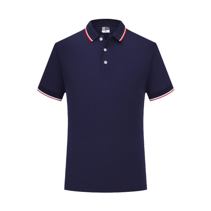 polo衫定制印logo夏季纯棉短袖印字广告文化衫t恤工装刺绣工作服