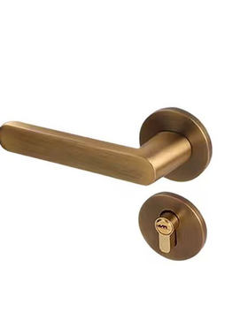 铝合金实心分体锁通用型磁吸锁