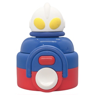 奥特曼儿童保温杯杯盖子防漏食品级水壶盖吸嘴吸管鸭嘴配件带提手