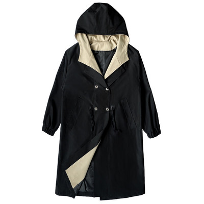 中长款风衣男宽松大码休闲夹克潮流男生披风春秋季外套薄款大衣男