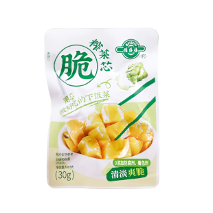 宁波味道余姚榨菜备得福脆榨菜芯30g15包清爽鲜咸开味不辣下饭菜
