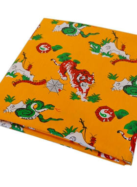 diy老虎五毒端午时节服装布料