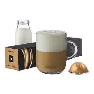 Nespresso奈斯派索胶囊咖啡 Vertuo杜比欧悠享浓缩黑咖啡浅烘10颗