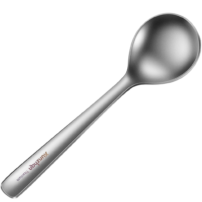 kunzhan纯钛一体成型勺子