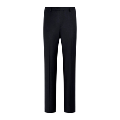 SUITSUPPLY藏青色S110支羊毛长裤