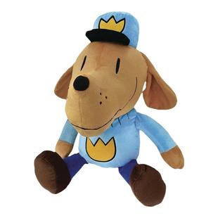 神探狗狗 大号毛绒玩偶DogMan公仔玩偶 浪花朵朵官方正版周边 原创进口玩具儿童礼物 狗狗侦探英文原版