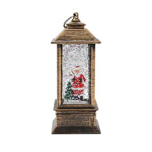 2026新款儿童圣诞树小夜灯装饰品新年礼物摆件挂件水晶球男女孩