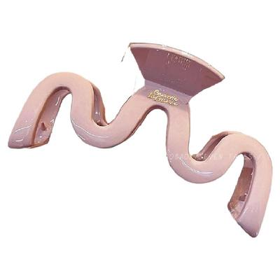 发量多入~高品质亚克力波浪抓夹