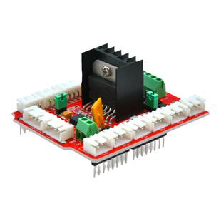 L298N大直流步进电机驱动板传感器拓展智能车配件适用Arduino UNO