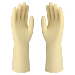 皮手套橡胶加厚耐磨加长工作防水洗碗女耐用胶皮乳胶家务牛筋劳保