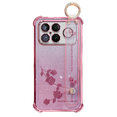 适用小米pocof8ultra手机壳玫瑰