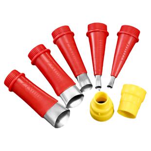 不锈钢胶嘴可拆卸底座门窗结构胶枪嘴打胶神器密封胶玻璃胶枪嘴