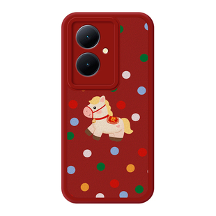 适用于vivoY78手机壳Y78m全包Y78+十Y78t曲面屏viv0丫78保护套T1版vivov新款vivox防摔vovoy外壳vivi男女马年