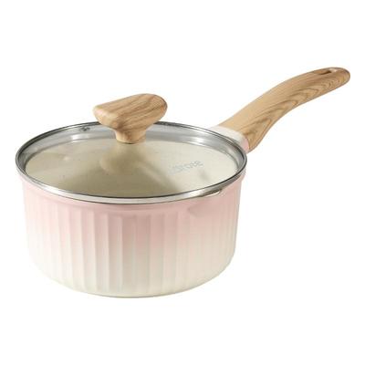 卡罗特奶锅辅食锅不粘锅婴儿宝宝煎煮一体多功能小锅蒸汤锅煮面锅