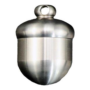 纯钛纯色圆形可爱药瓶全新防水防潮密封仓金属钥匙扣老人急救药盒