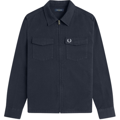 FRED PERRY男士休闲夹克2025秋冬翻领拉链口袋麦穗刺绣外套M9833