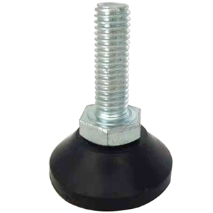 尼龙固定脚杯调整脚可调节脚蹄脚塑料脚垫地脚螺丝支撑脚D30M6M8