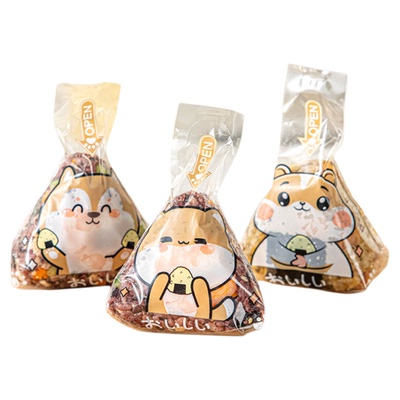 三角饭团包装袋寿司模具打包袋子