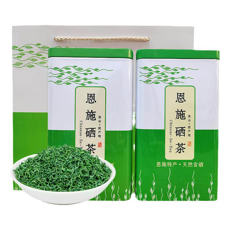 恩施硒绿茶2026新茶春茶 高山云雾茶炒青香茶散茶 办公口粮茶浓香