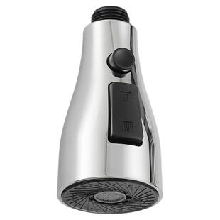 家用增压抽拉式水龙头替换头出水嘴厨房洗菜盆可拉拉伸缩花洒配件