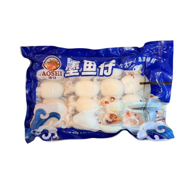 澳仕墨鱼仔450g*12包/整箱