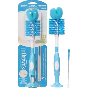 布朗博士drbrowns好流畅奶瓶奶嘴清洗刷套装导气管刷海绵尼龙吸盘