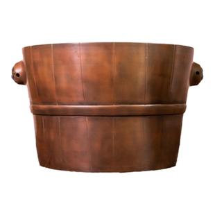 【滇匠】云南紫陶甑子 家用煮米仿蒸饭木桶竹制攀枝花瓷瓦罐饭笼