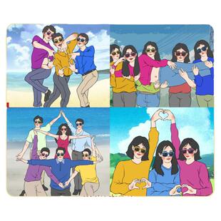 新郎伴郎团拍照姿势卡片创意伴娘整蛊搞笑结婚接亲堵门卡游戏沙雕