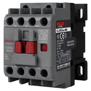 德力西cjx2s-1210交流接触器2510 220V1810单相380V三相3210 6511