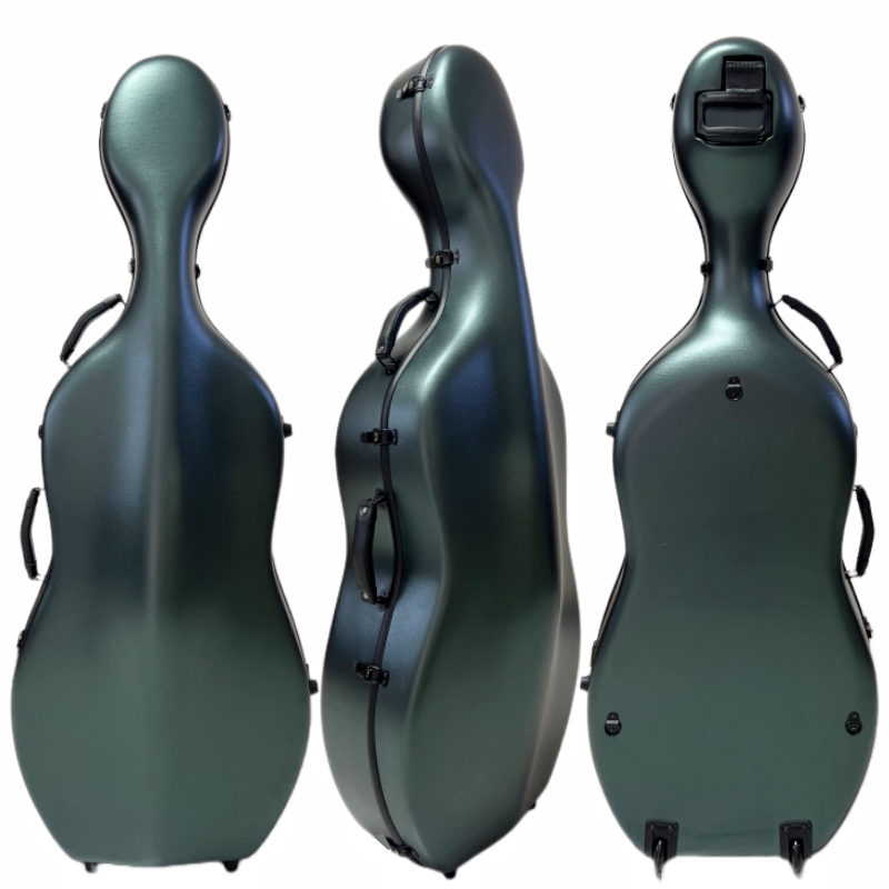 4/4碳纤维大提琴盒防水抗压轻便可托运大提琴盒赠松香防滑垫背带
