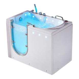 享悦老年人步入式无障碍坐式泡澡小户型按摩恒温小户型侧开门浴缸